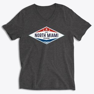 North Miami Oklahoma Diamond Star Soft Lightweight V-Neck