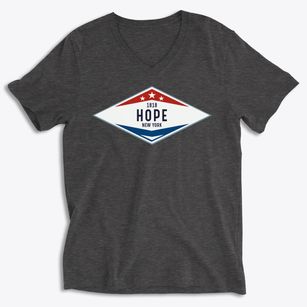 Hope New York Diamond Star Soft Lightweight V-Neck