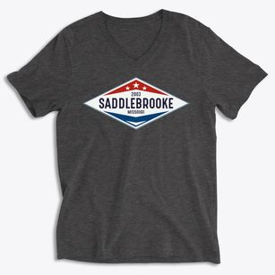Saddlebrooke Missouri Diamond Star Soft Lightweight V-Neck