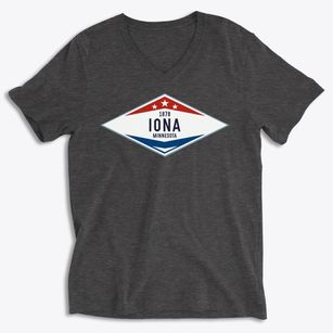 Iona Minnesota Diamond Star Soft Lightweight V-Neck