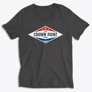 Crown Point Alaska Diamond Star Soft Lightweight V-Neck