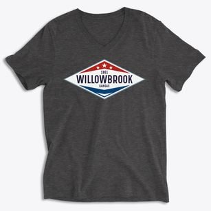 Willowbrook Kansas Diamond Star Soft Lightweight V-Neck