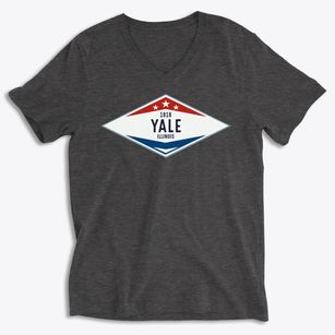 Yale Illinois Diamond Star Soft Lightweight V-Neck