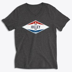 Jolley Iowa Diamond Star Soft Lightweight V-Neck