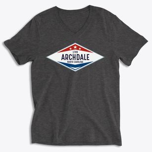 Archdale North Carolina Diamond Star Soft Lightweight V-Neck