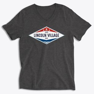 Lincoln Village Ohio Diamond Star Soft Lightweight V-Neck