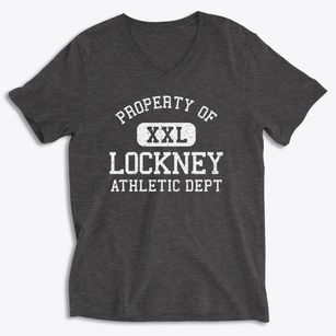 Lockney Texas Athletic Dept Soft Lightweight V-Neck