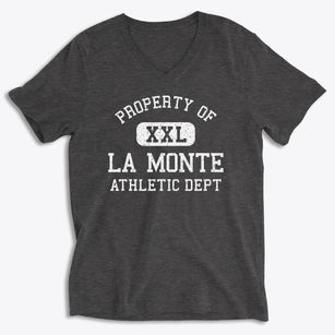 La Monte Missouri Athletic Dept Soft Lightweight V-Neck