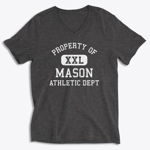 Mason Michigan Athletic Dept Soft Lightweight V-Neck