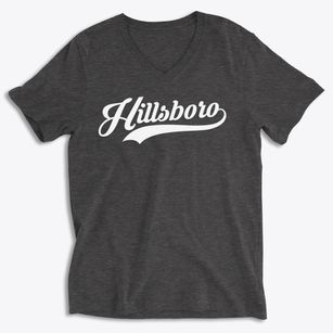 Hillsboro Ohio Vintage Team Soft Lightweight V-Neck