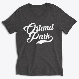 Orland Park Illinois Vintage Team Soft Lightweight V-Neck