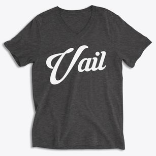 Vail Colorado Vintage Team Soft Lightweight V-Neck