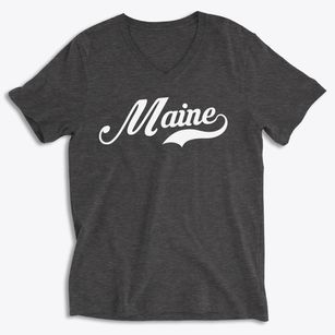 Maine New York Vintage Team Soft Lightweight V-Neck