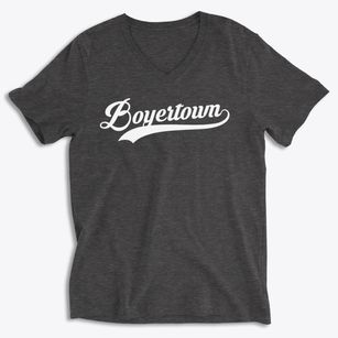 Boyertown Pennsylvania Vintage Team Soft Lightweight V-Neck