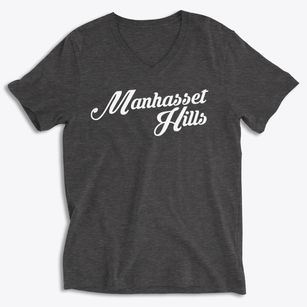 Manhasset Hills New York Vintage Team Soft Lightweight V-Neck
