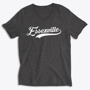 Essexville Michigan Vintage Team Soft Lightweight V-Neck