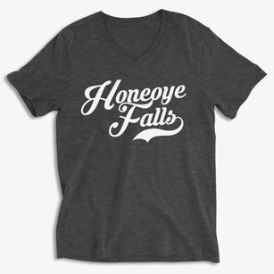 Honeoye Falls New York Vintage Team Soft Lightweight V-Neck