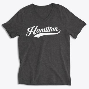 Hamilton Wisconsin Vintage Team Soft Lightweight V-Neck