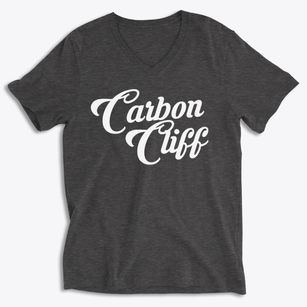 Carbon Cliff Illinois Vintage Team Soft Lightweight V-Neck