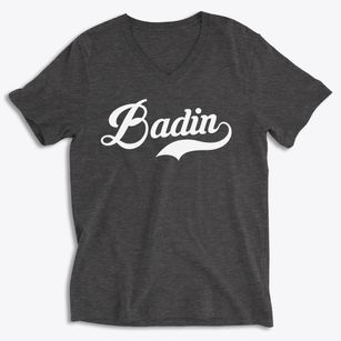 Badin North Carolina Vintage Team Soft Lightweight V-Neck
