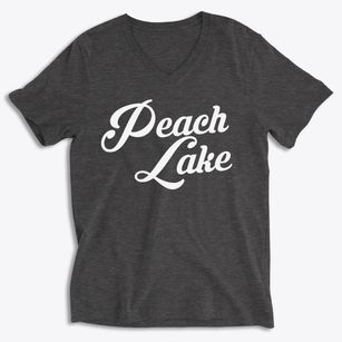 Peach Lake New York Vintage Team Soft Lightweight V-Neck