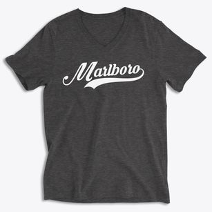 Marlboro Vermont Vintage Team Soft Lightweight V-Neck