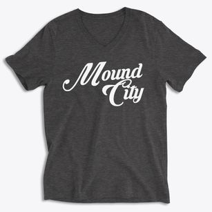 Mound City Missouri Vintage Team Soft Lightweight V-Neck