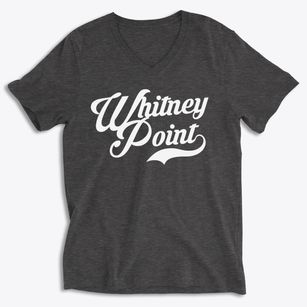 Whitney Point New York Vintage Team Soft Lightweight V-Neck