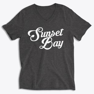 Sunset Bay New York Vintage Team Soft Lightweight V-Neck
