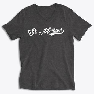 St. Michael Pennsylvania Vintage Team Soft Lightweight V-Neck
