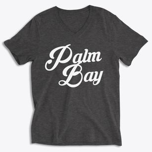 Palm Bay Florida Vintage Team Soft Lightweight V-Neck