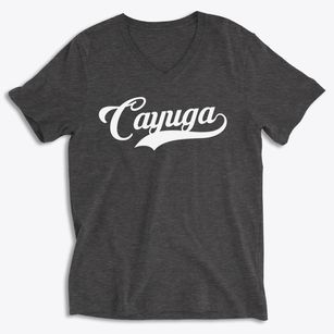 Cayuga New York Vintage Team Soft Lightweight V-Neck