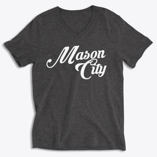 Mason City Nebraska Vintage Team Soft Lightweight V-Neck