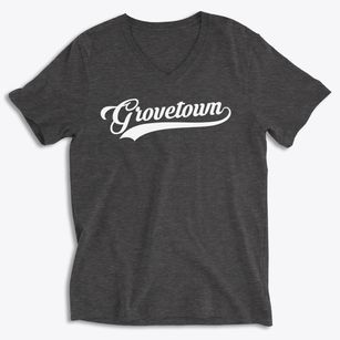 Grovetown Georgia Vintage Team Soft Lightweight V-Neck