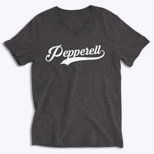 Pepperell Massachusetts Vintage Team Soft Lightweight V-Neck
