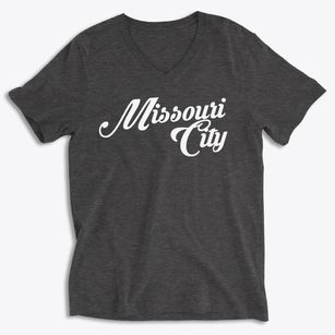 Missouri City Texas Vintage Team Soft Lightweight V-Neck
