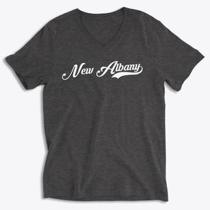 New Albany Mississippi Vintage Team Soft Lightweight V-Neck