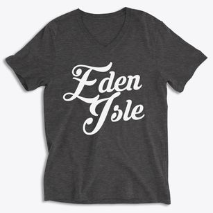 Eden Isle Louisiana Vintage Team Soft Lightweight V-Neck