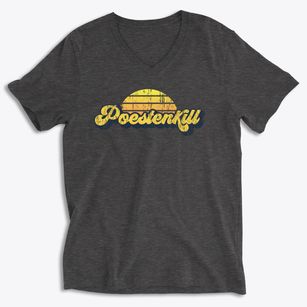 Poestenkill New York Sublime Sunset Soft Lightweight V-Neck