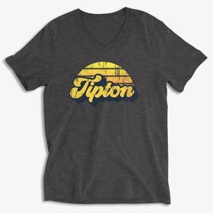 Tipton Missouri Sublime Sunset Soft Lightweight V-Neck