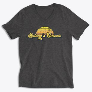 Spivey's Corner North Carolina Sublime Sunset Soft Lightweight V-Neck