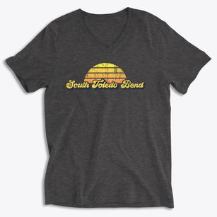 South Toledo Bend Texas Sublime Sunset Soft Lightweight V-Neck