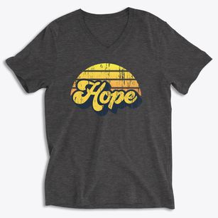 Hope Kansas Sublime Sunset Soft Lightweight V-Neck