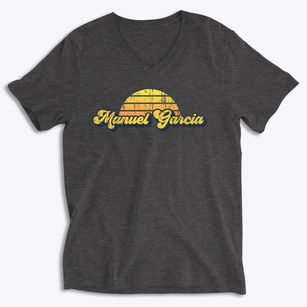 Manuel Garcia Texas Sublime Sunset Soft Lightweight V-Neck