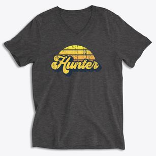 Hunter North Dakota Sublime Sunset Soft Lightweight V-Neck