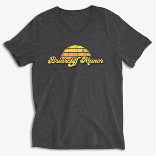 Briarcliff Manor New York Sublime Sunset Soft Lightweight V-Neck