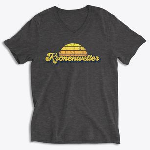 Kronenwetter Wisconsin Sublime Sunset Soft Lightweight V-Neck