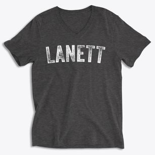 Lanett Alabama Timeless Retro Soft Lightweight V-Neck