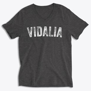 Vidalia Louisiana Timeless Retro Soft Lightweight V-Neck