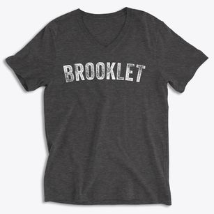 Brooklet Georgia Timeless Retro Soft Lightweight V-Neck
